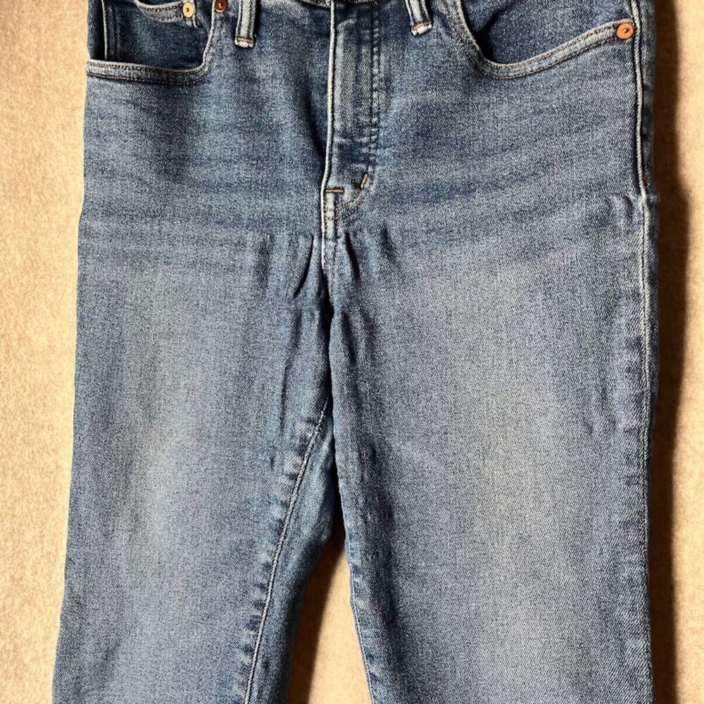 Madewell Cali Demi Boot Cut Blue Denim Jeans Size 29 - Picture 8 of 9